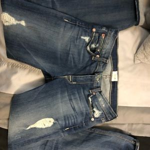 hudson jeans krista super skinny size 25